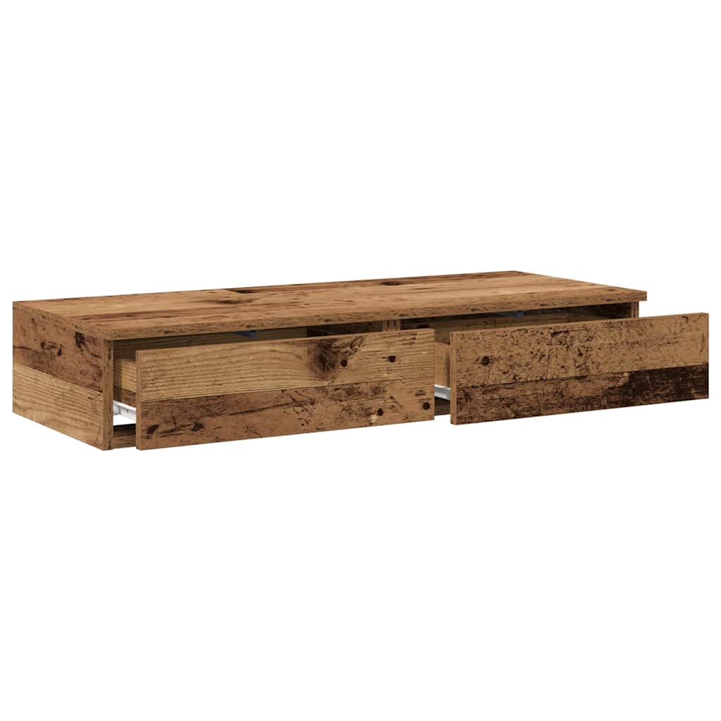 Lovos stalčiai Senas medis 75 x 36,5 x 16,5 cm Apdirbta mediena