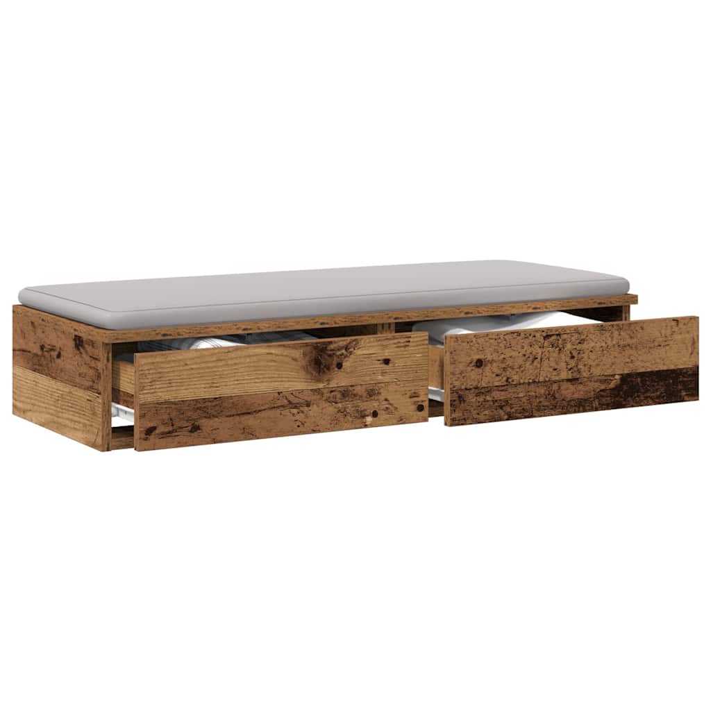 Lovos stalčiai Senas medis 75 x 36,5 x 16,5 cm Apdirbta mediena