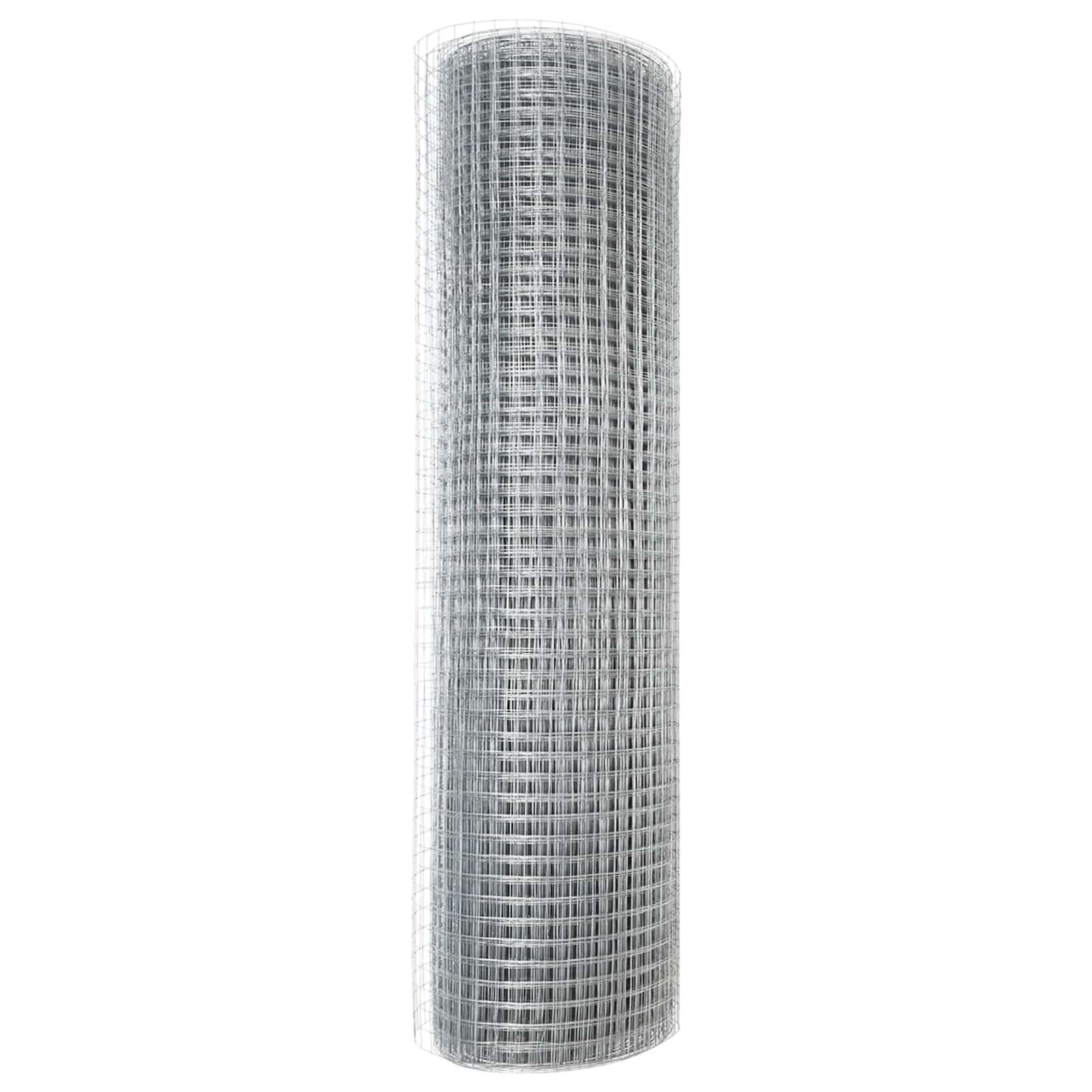 Suvirinto vielos tvoros 1000 x 80 cm Sidabro