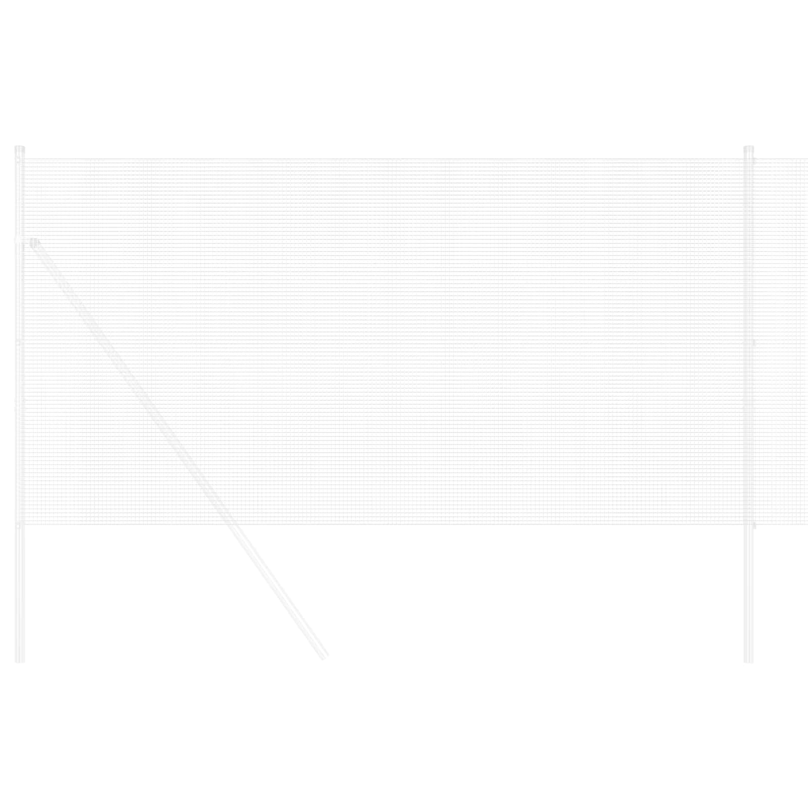 Suvirinto vielos tvoros Sidabro 1.2 x 25 m