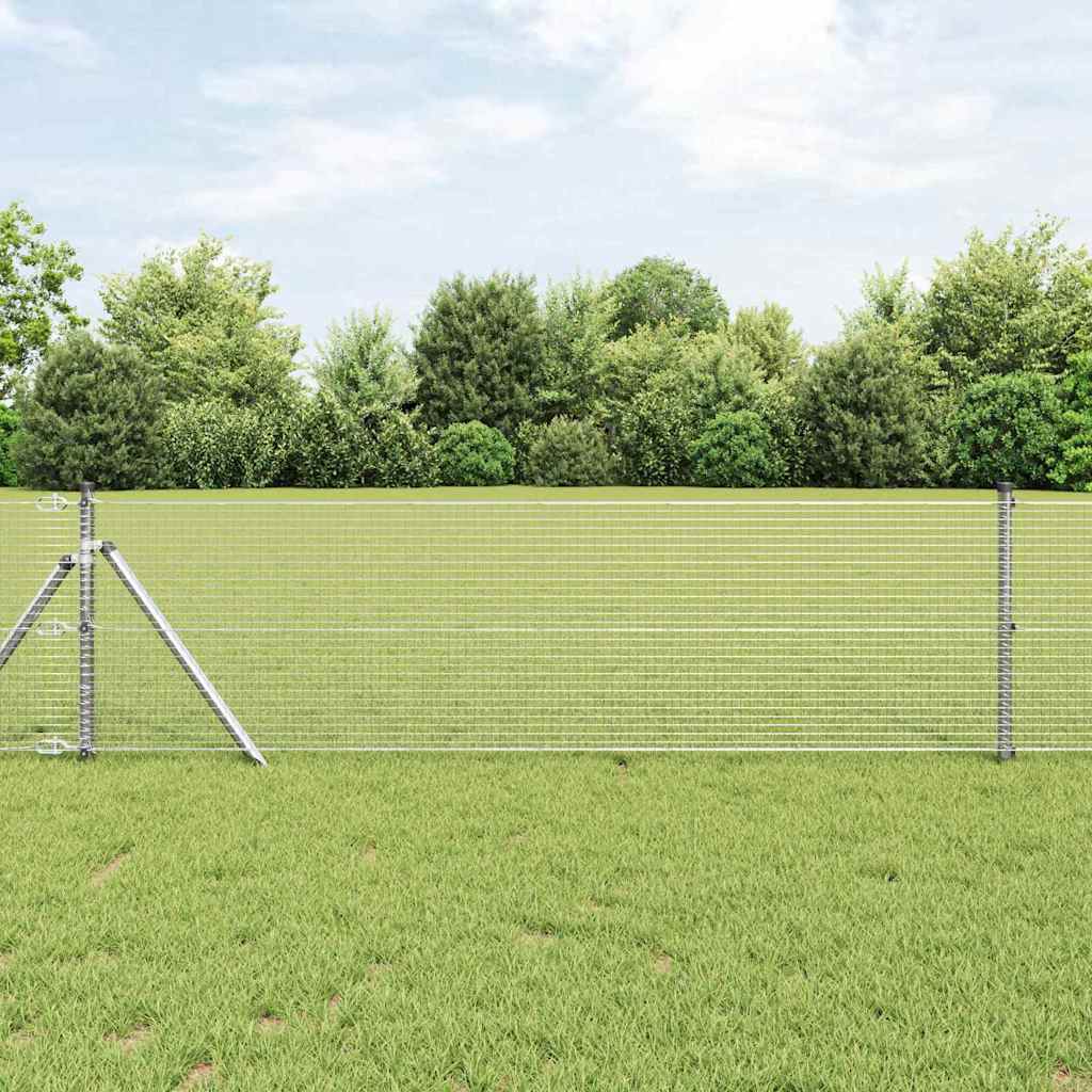 Suvirinto vielos tvoros Sidabro 0.8 x 50 m