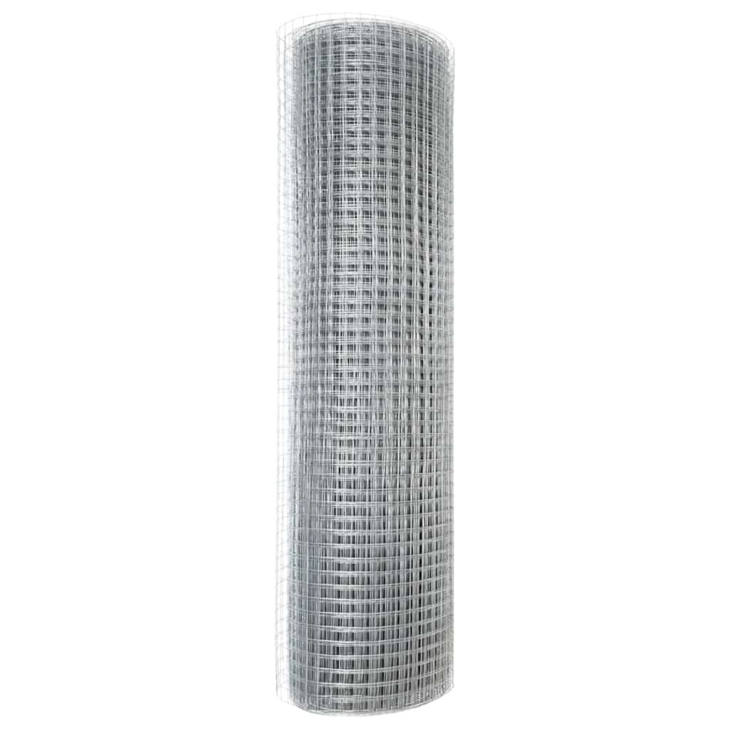 Suvirinto vielos tvoros Sidabro 0.8 x 50 m