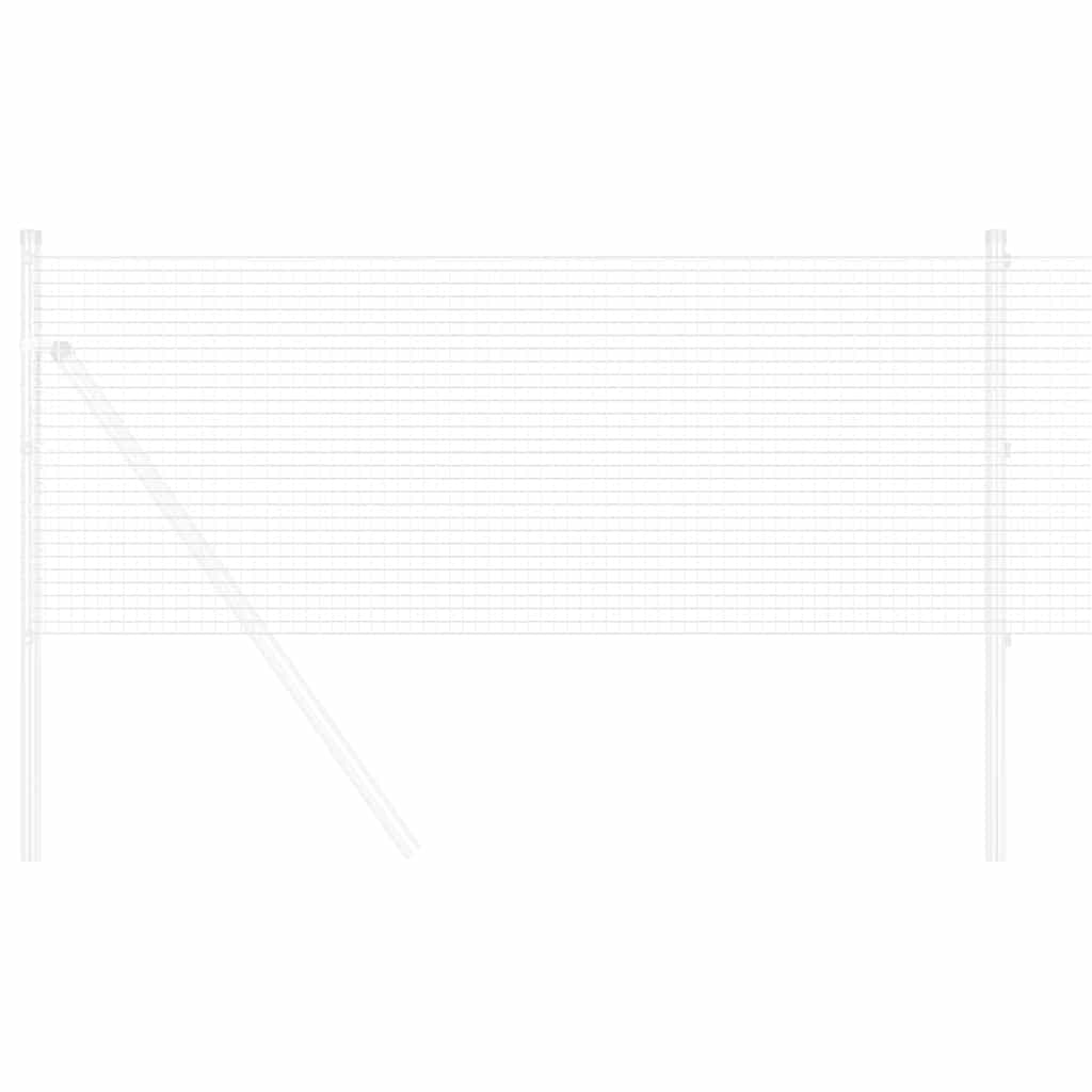 Suvirinto vielos tvoros Sidabro 0.8 x 50 m