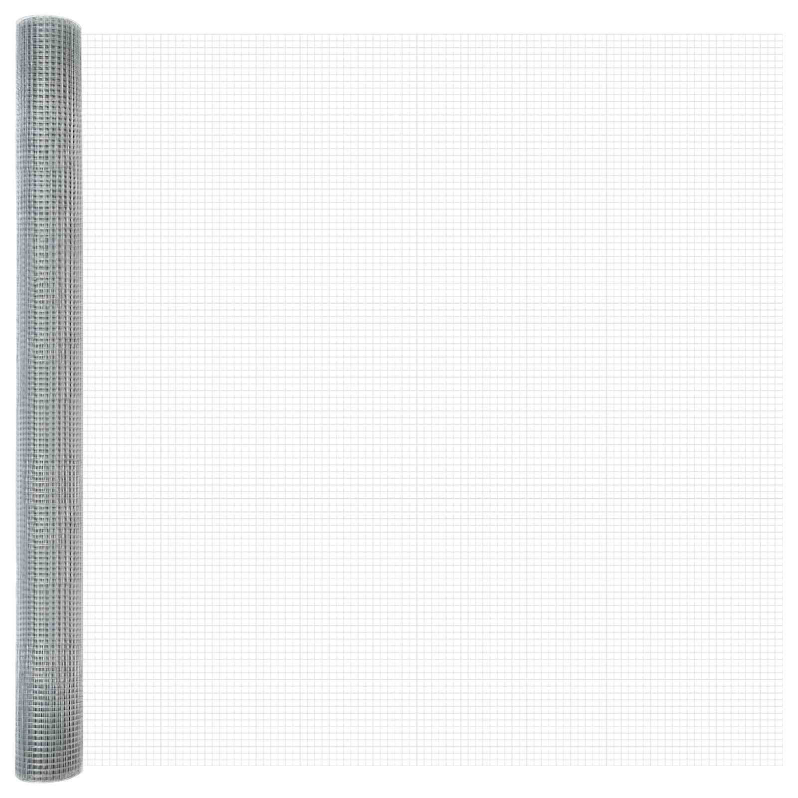 Suvirinto vielos tvoros Sidabro 1.5 x 50 m