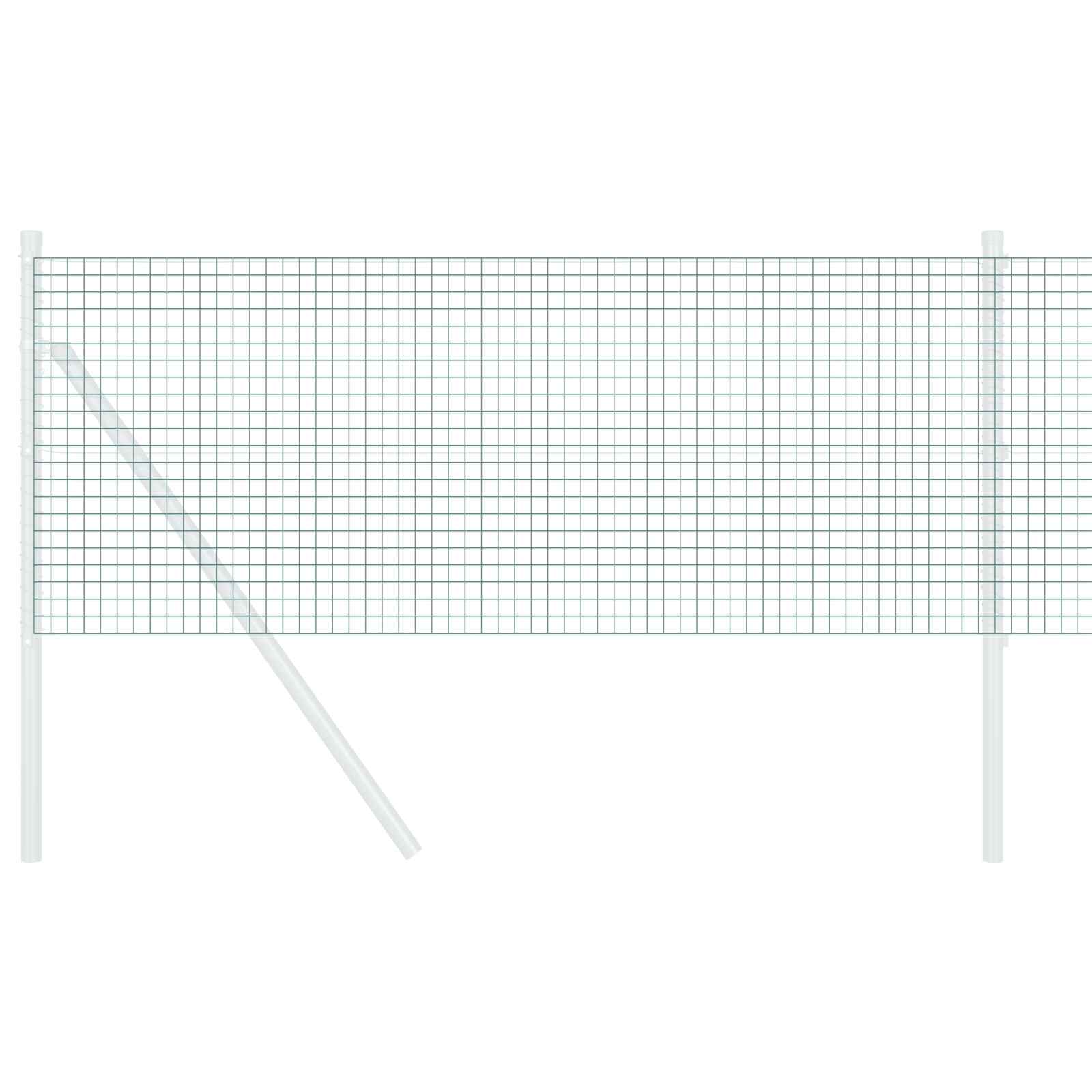 Welded Wire Fence Green 0.8 x 10 m