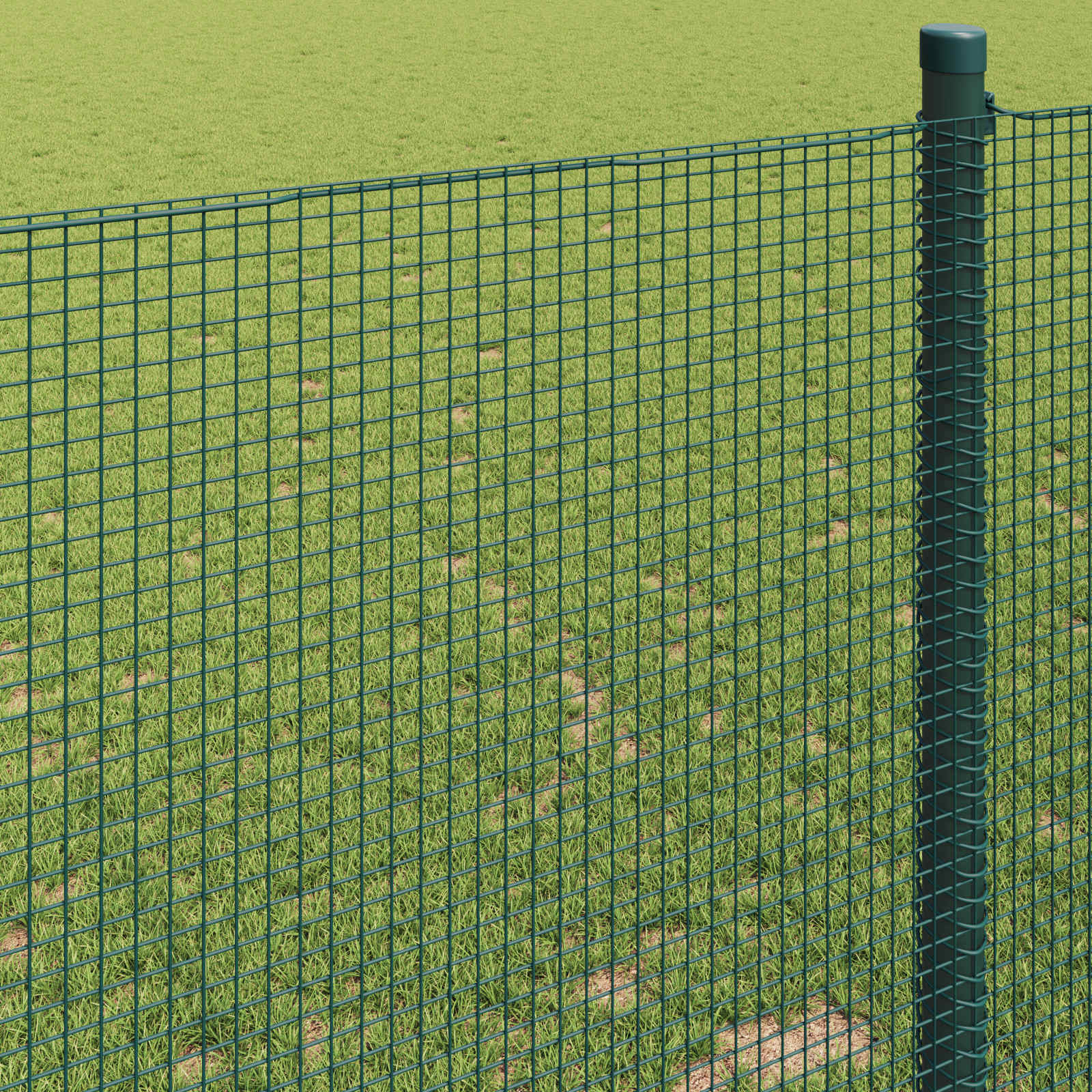Metināts stieples žogs Zaļš 1.6 x 10 m