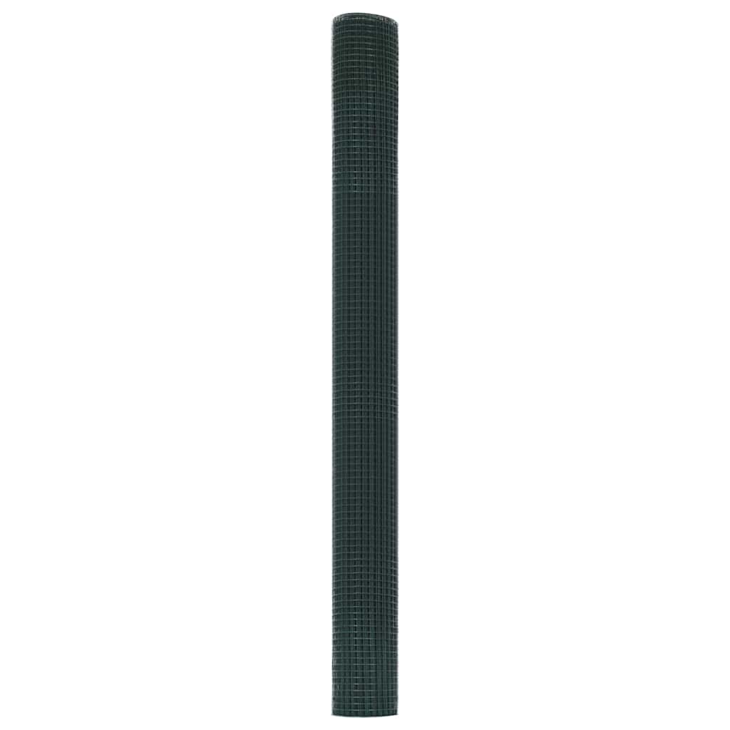 Suvirinto vielos tvoros Žalia 1.5 x 25 m
