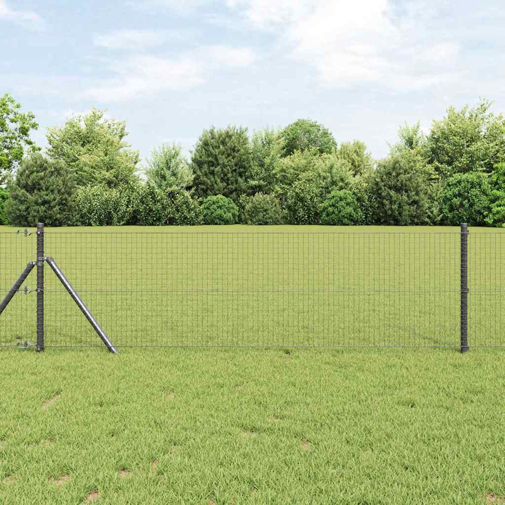 Suvirinto vielos tvoros 2500 x 40 cm Pilka