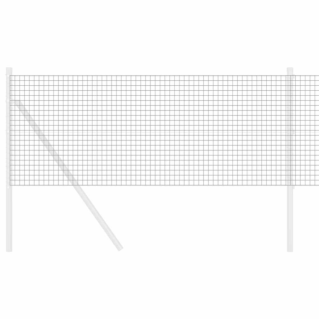 Suvirinto vielos tvoros 2500 x 40 cm Pilka