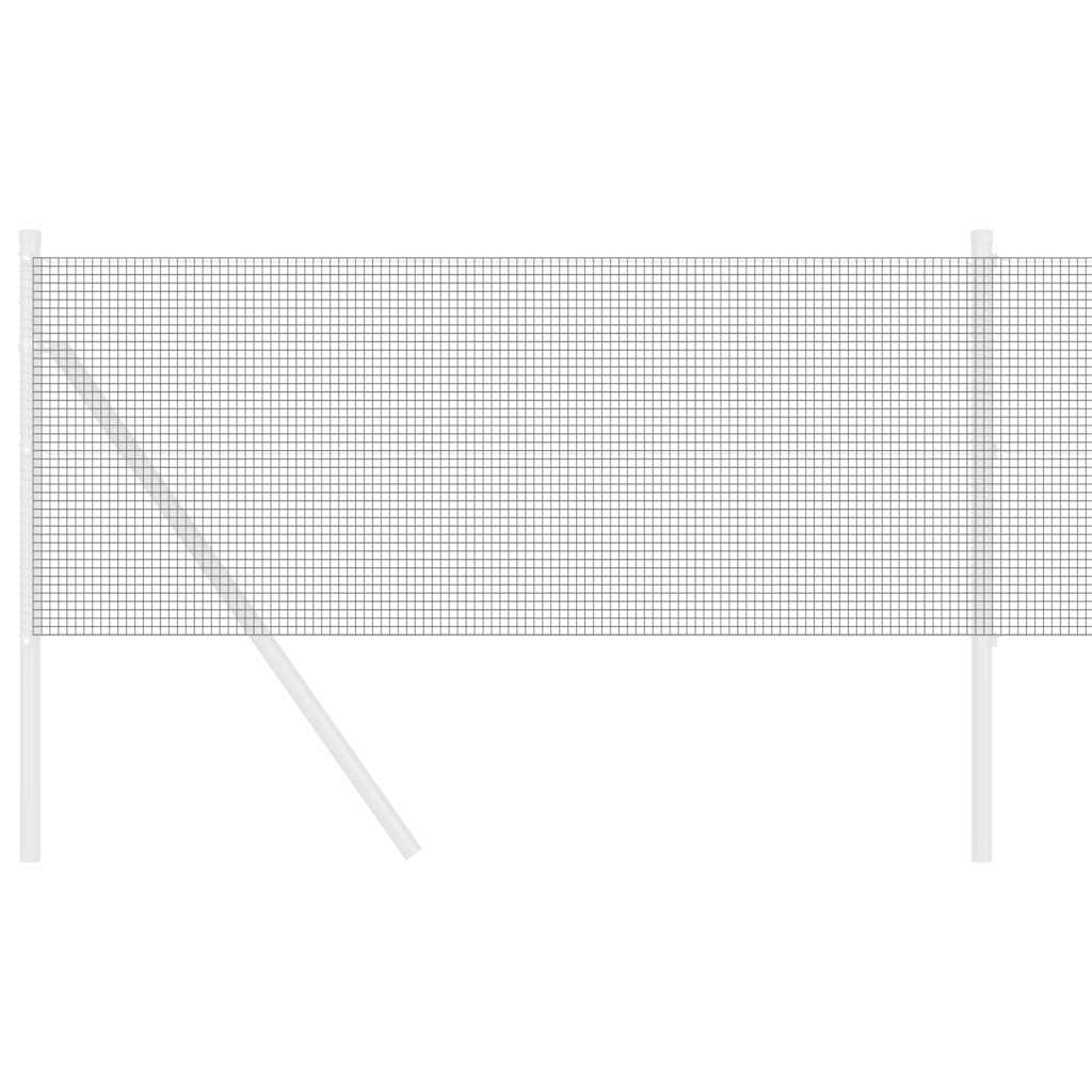 Suvirinto vielos tvoros Pilka 0.5 x 50 m Plienas