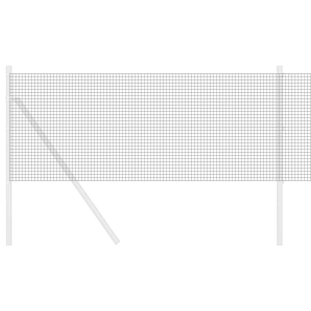 Suvirinto vielos tvoros Pilka 0.8 x 50 m