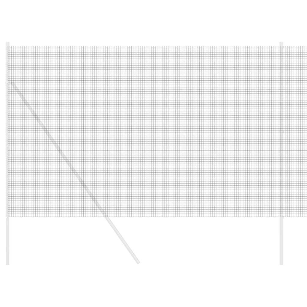 Metinātais stiepļu žogs Pelēks 1.5 x 50 m