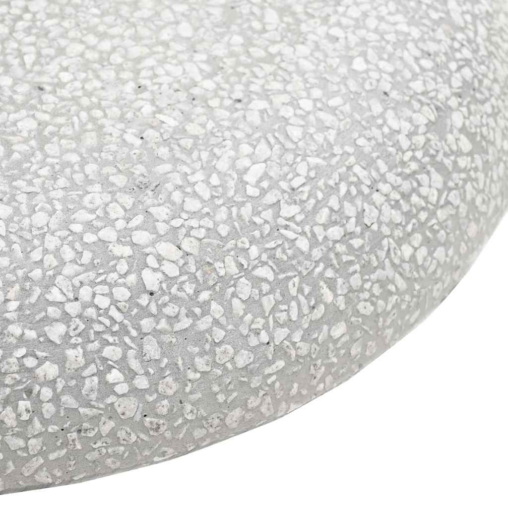 parasolio pagrindas 37/42/52/58mm stulpams Šviesiai pilkas betonas 20 kg