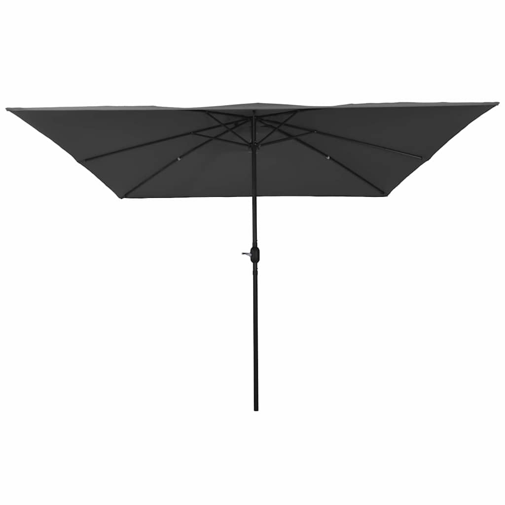 Rectangular Garden Umbrella 295x245 cm Anthracite