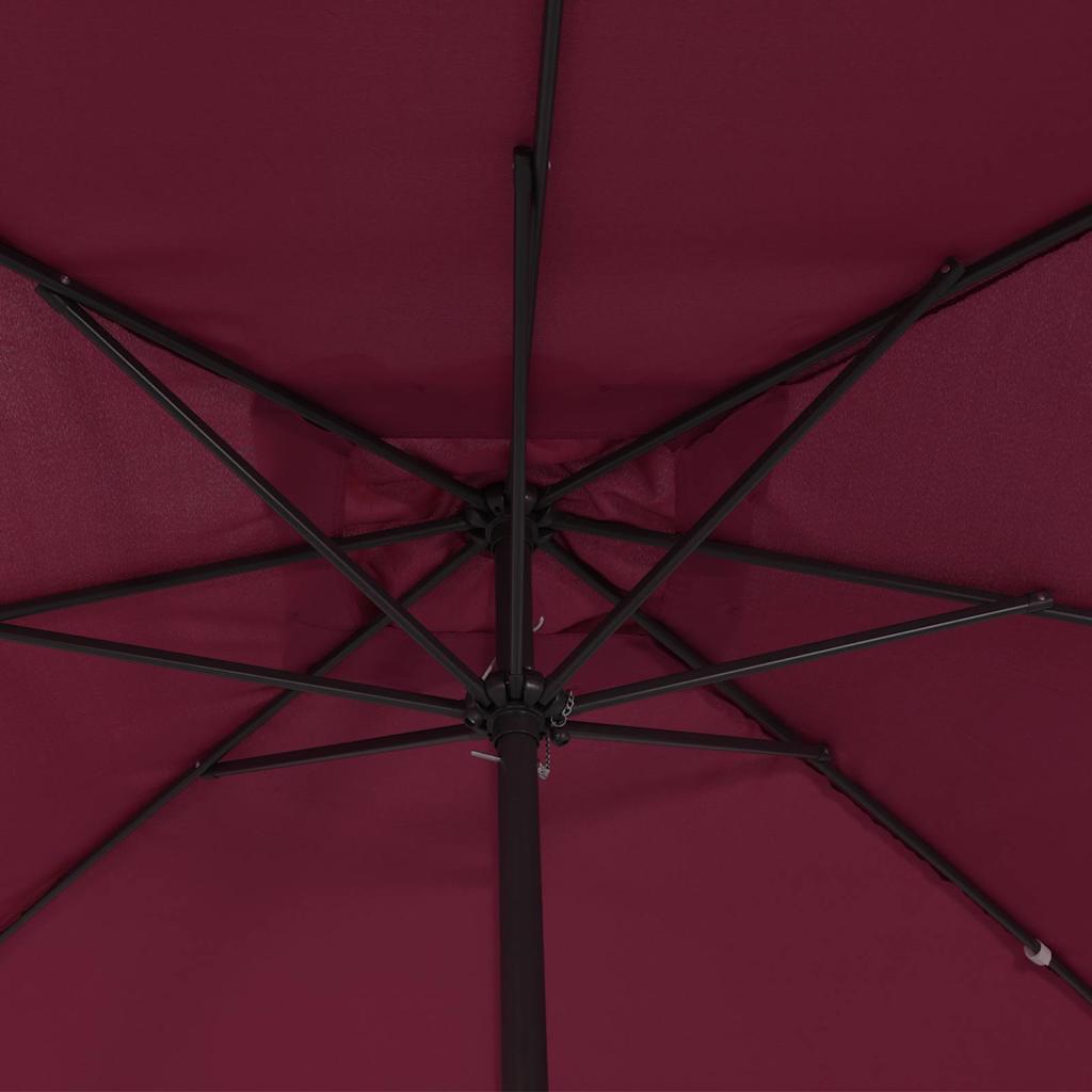 Sodo skėtis FIELDING, raudona, 295x295x245cm