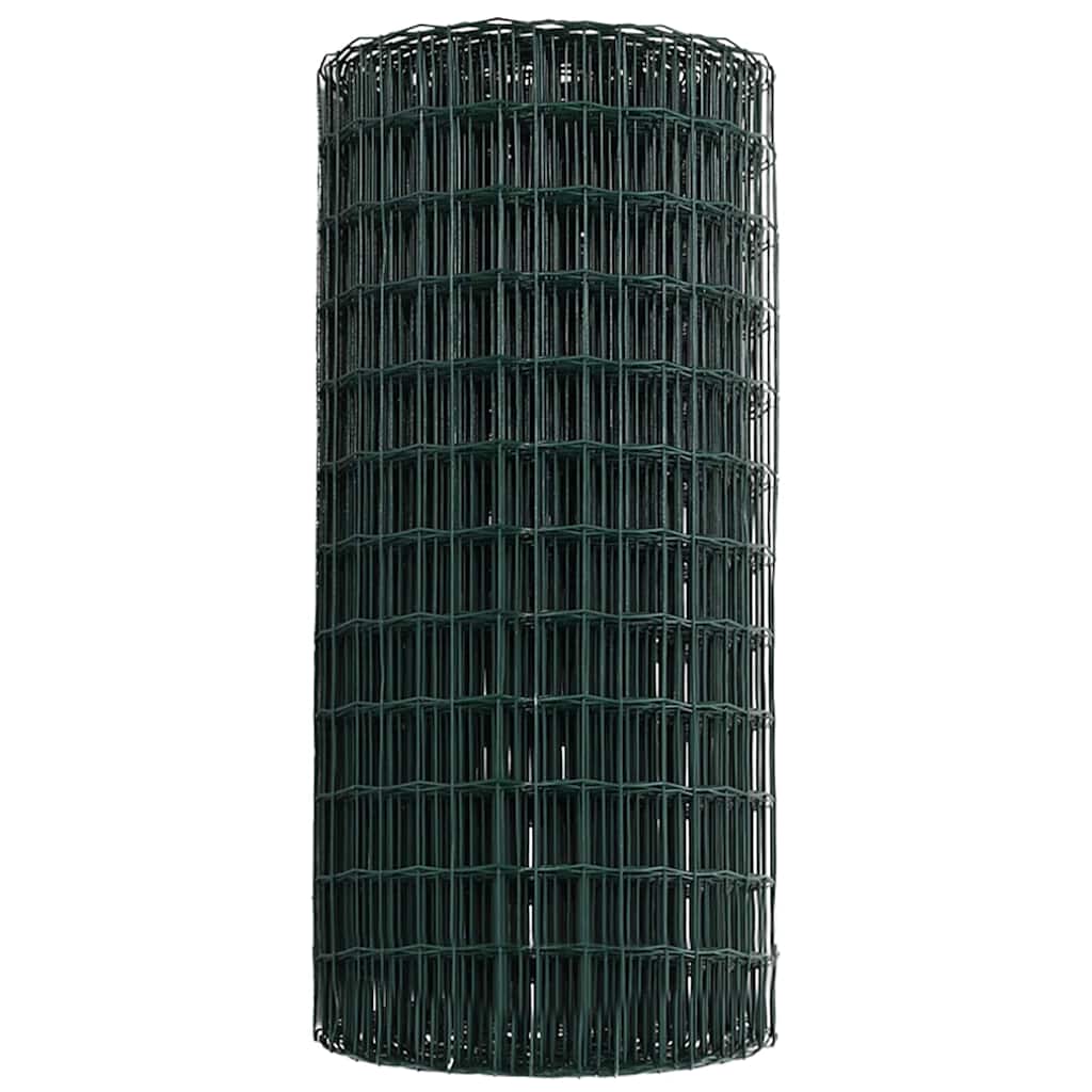 Euro žogs Zaļš 0.6 x 10 m ar PVC pārklājumu dzelzs