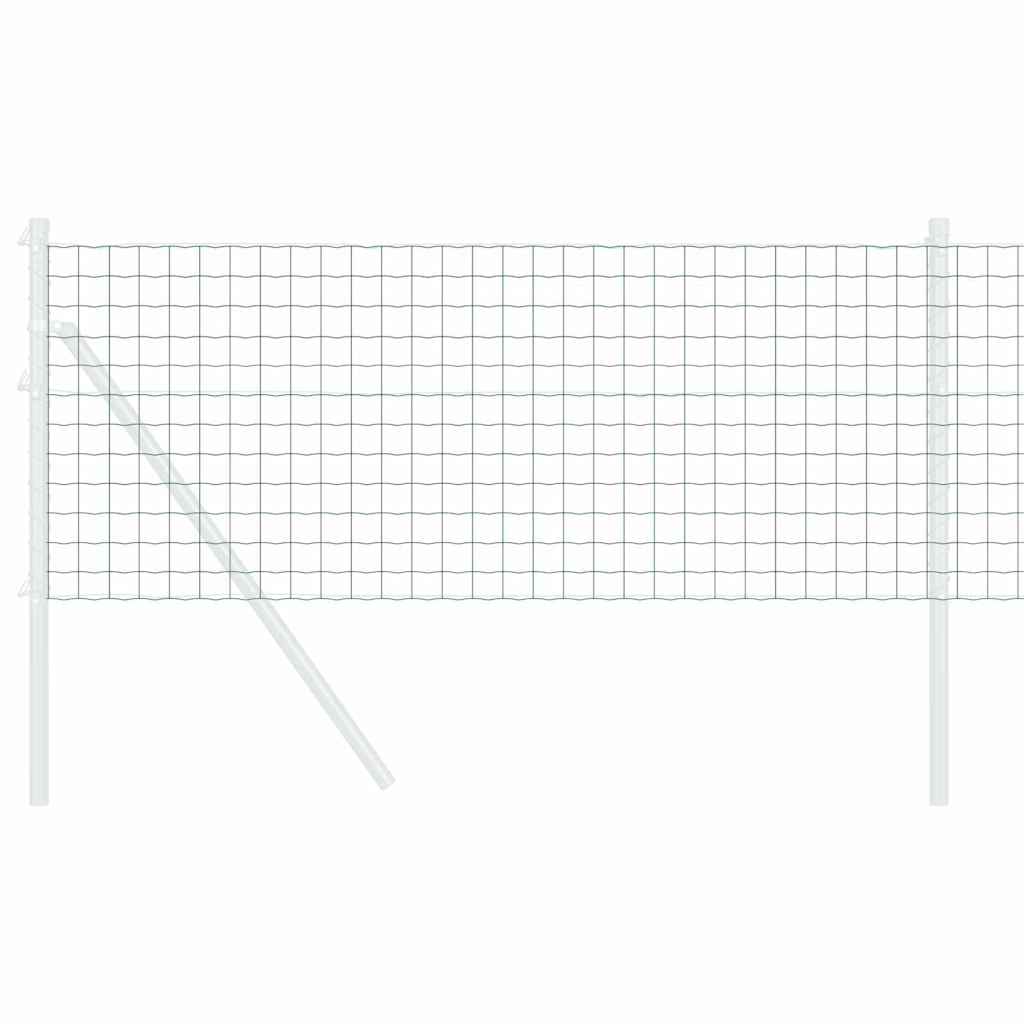 Euro žogs Zaļš 0.6 x 10 m ar PVC pārklājumu dzelzs