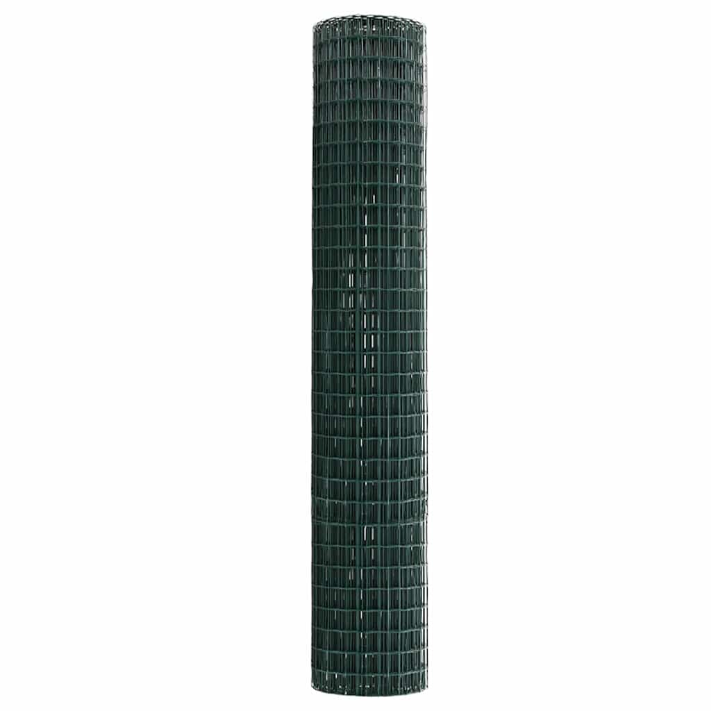 Euro tvora Žalia 1.6 x 10 m PVC padengta geležis