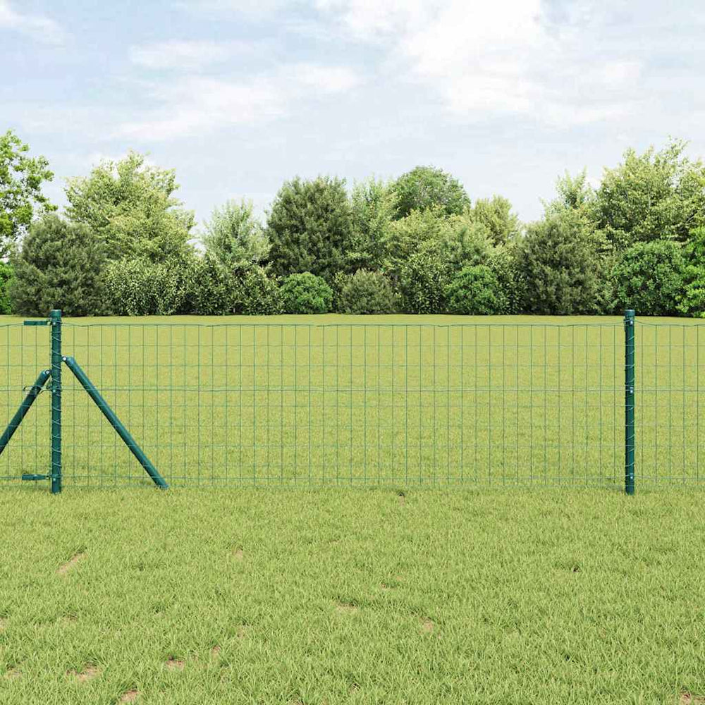 Euro tvora Žalia 0.4 x 10 m PVC padengta geležis
