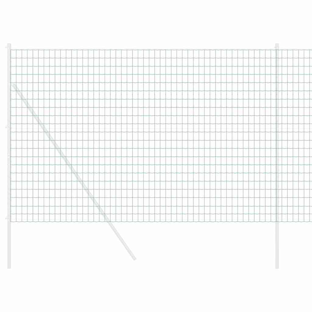 Euro žogs Zaļš 1,5 x 10 m PVC pārklāts tērauds