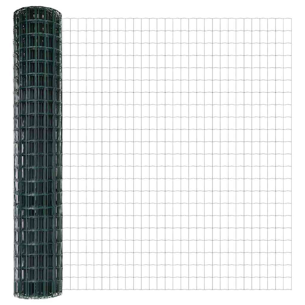 Euro tvora Žalia 1.6 x 10 m PVC padengta geležis