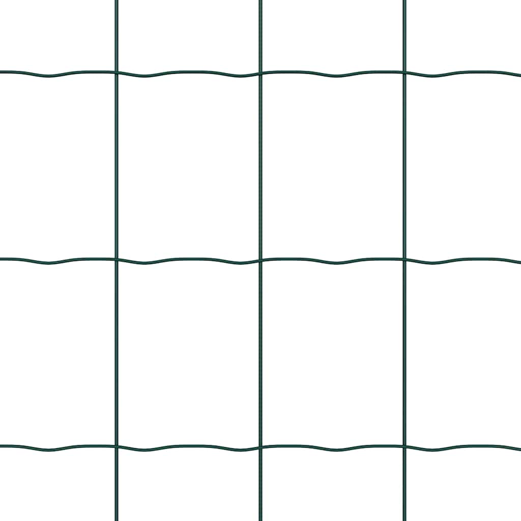 Euro žogs Zaļš 1.2 x 10 m ar PVC pārklājumu dzelzs