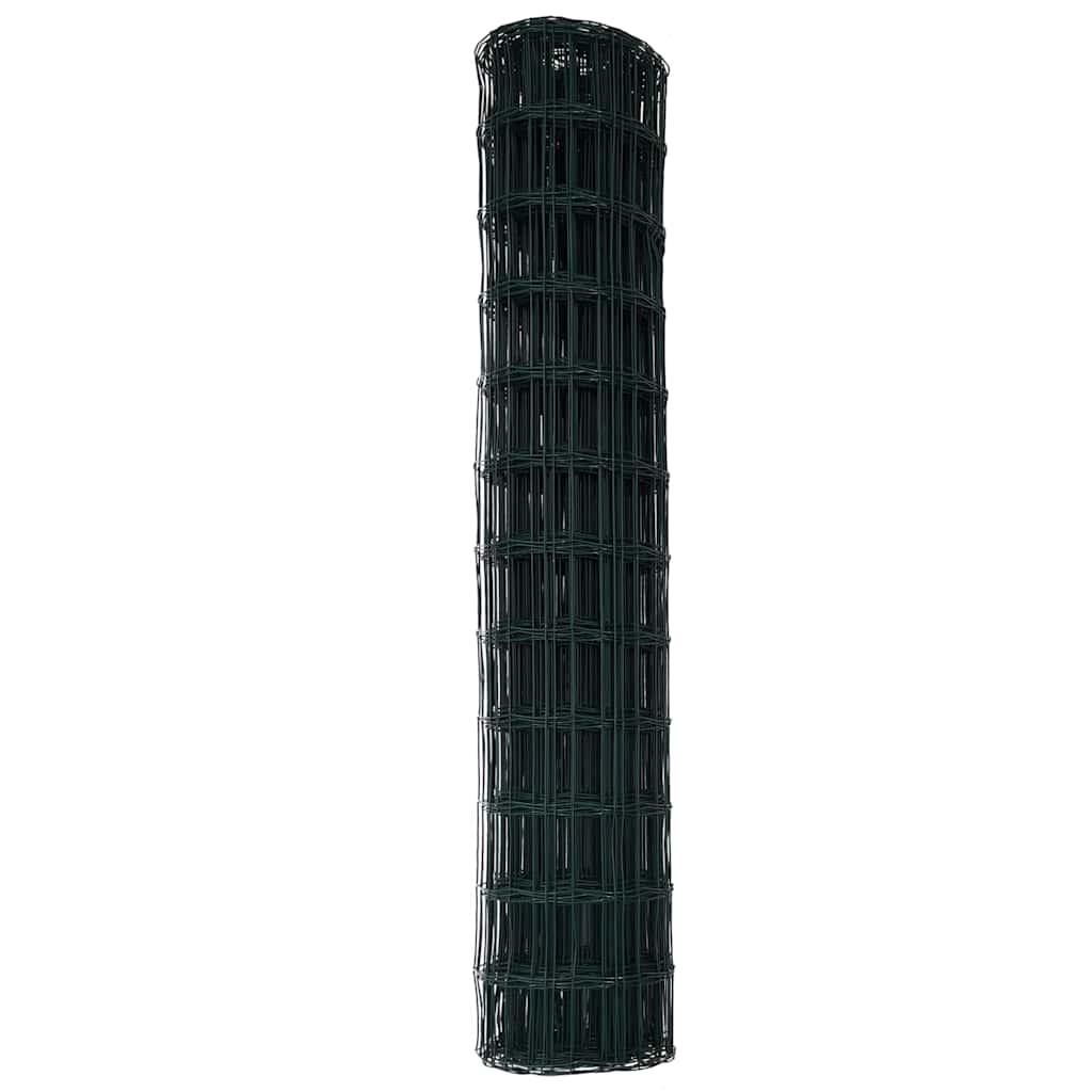 Euro žogs Zaļš 1.2 x 10 m ar PVC pārklājumu dzelzs
