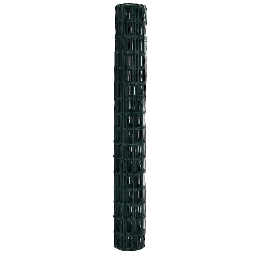 Euro Fence Green 1.6 x 10 m PVC Coated Iron