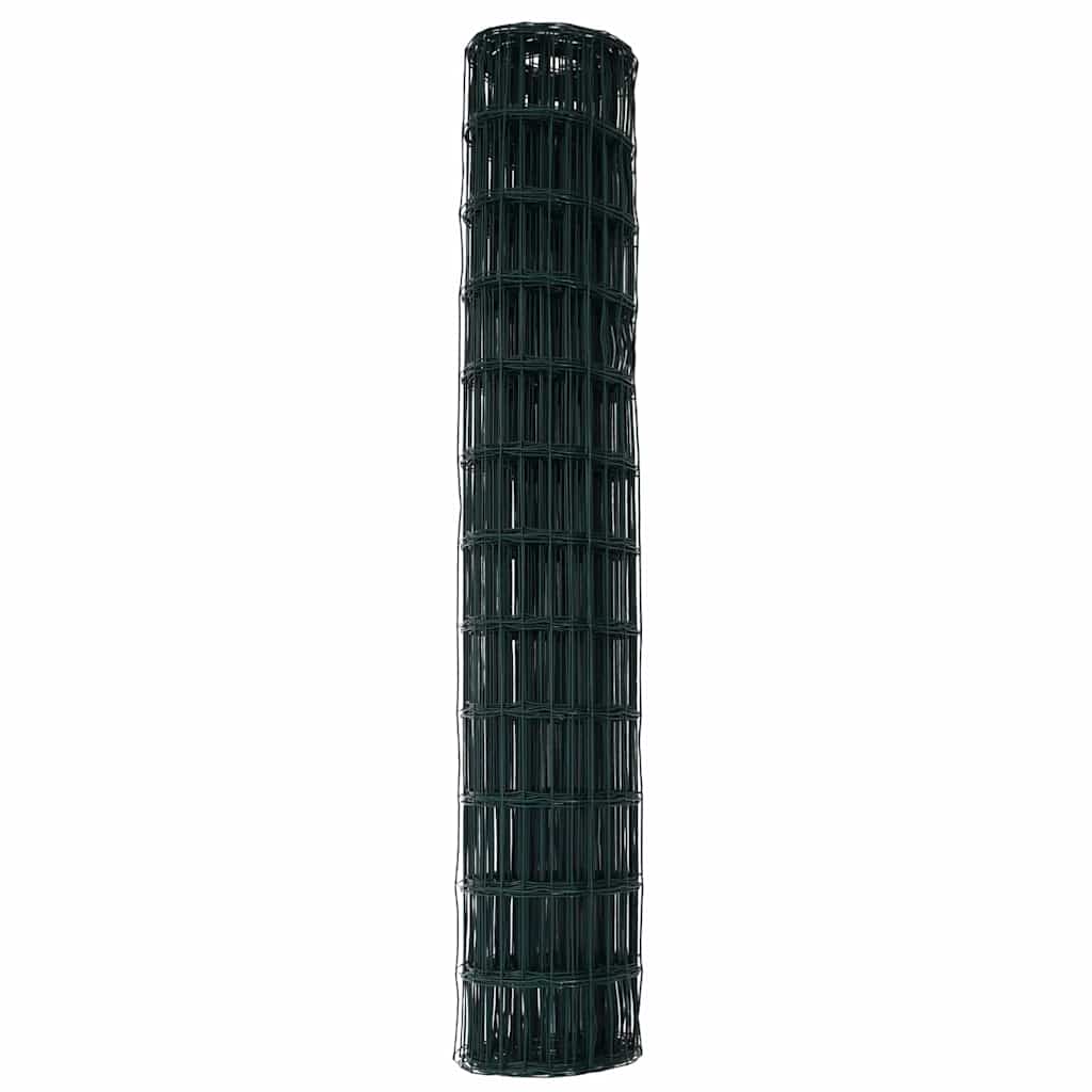 Euro Fence Green 1.4 x 10 m PVC Coated Iron