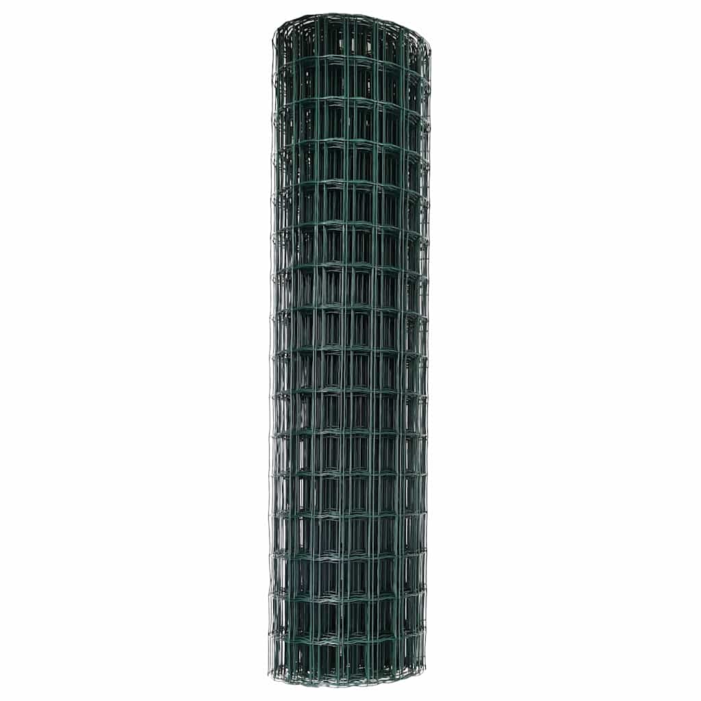 Euro Fence Green 1 x 25m PVC Coated Iron