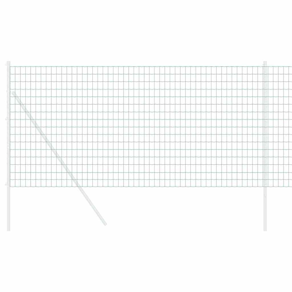 Euro fence Green 1.2 x 25 m PVC coated iron