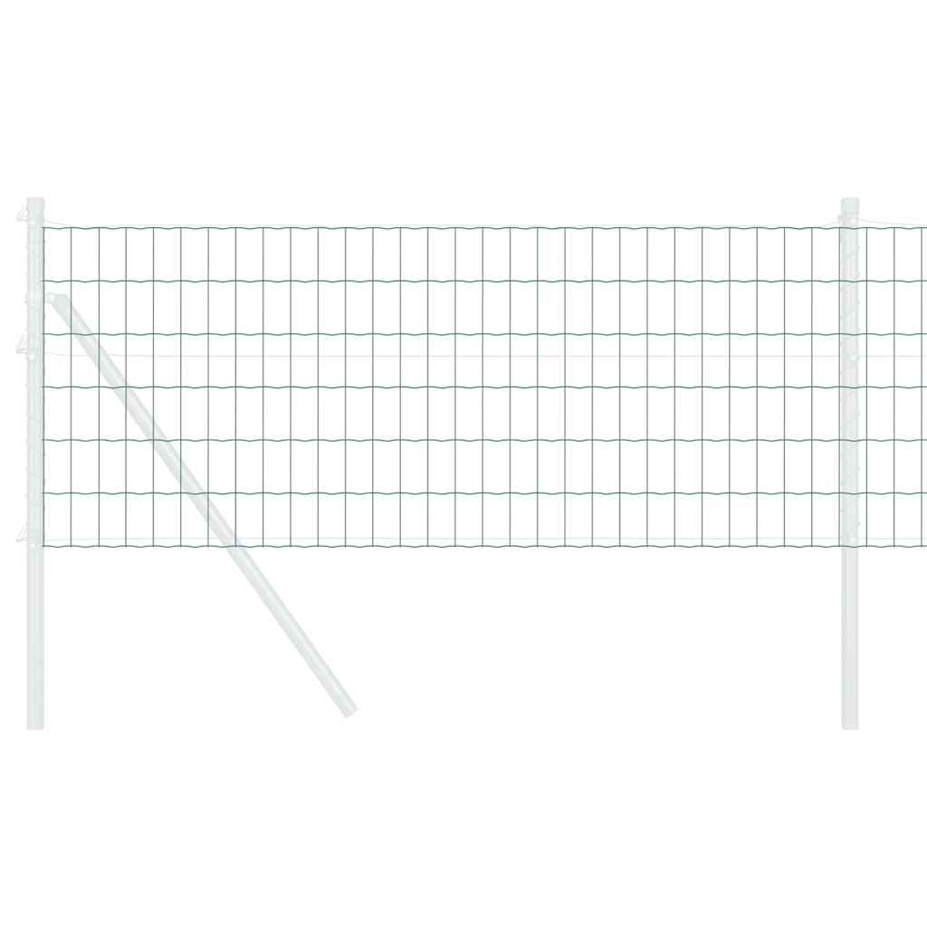 Euro žogs Zaļš 0.4 x 25 m ar PVC pārklājumu dzelzs