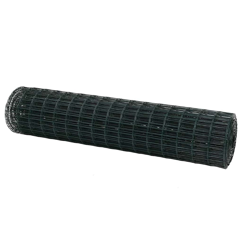 Euro tvora Žalia 1.2 x 25 m PVC padengta geležis