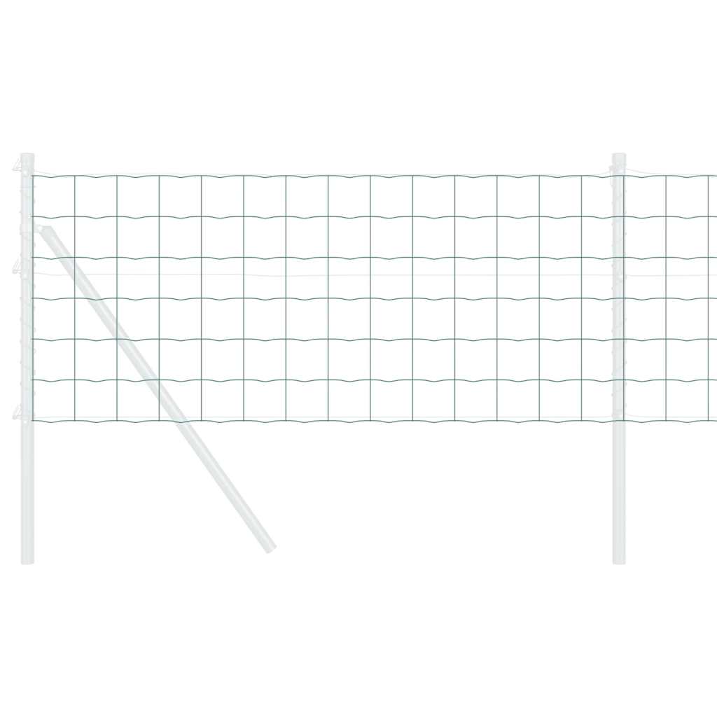 Euro Fence Green 0.6 x 25 m PVC Coated Iron