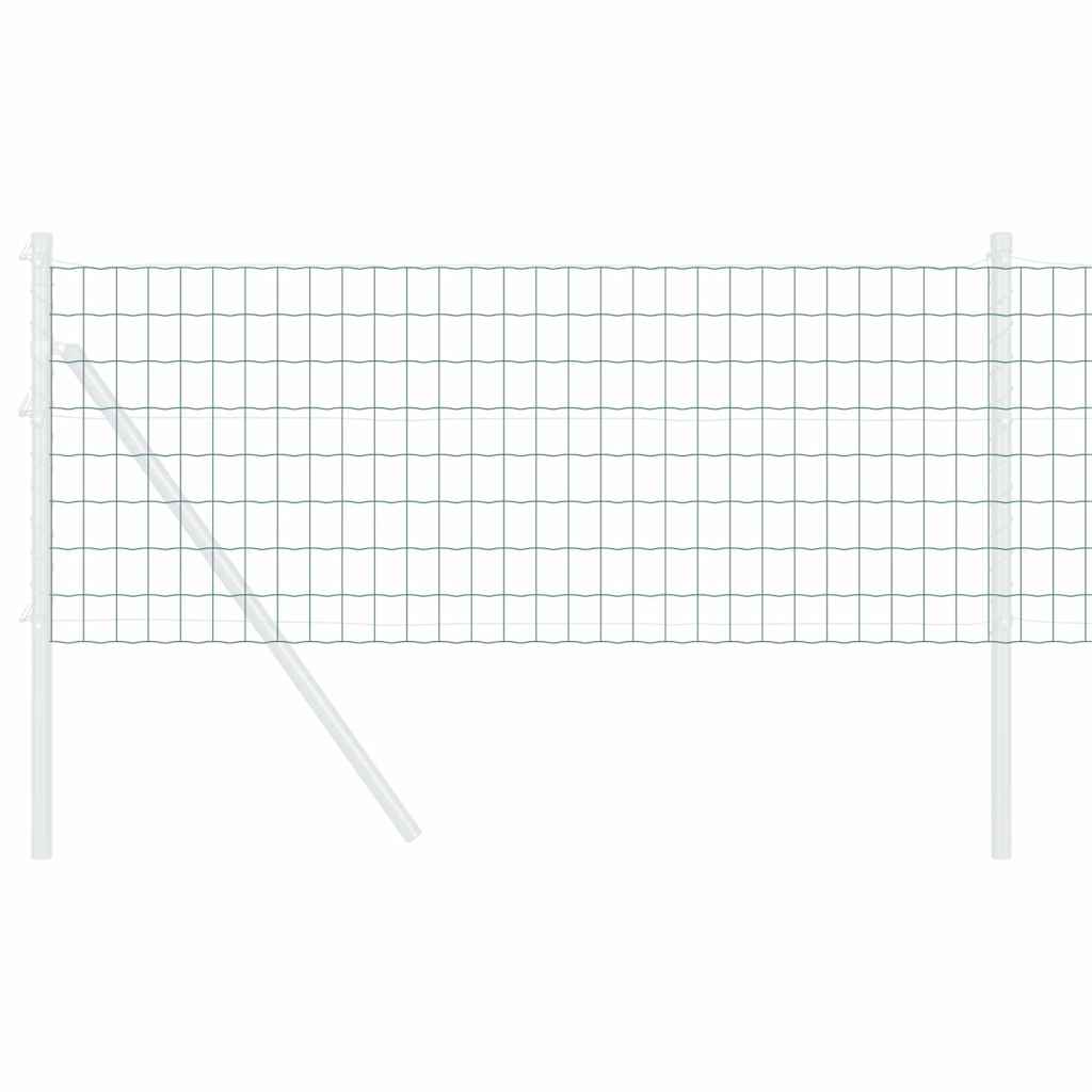 Eiro žogs Zaļš 0.6 x 50 m ar PVC pārklājumu, dzelzs