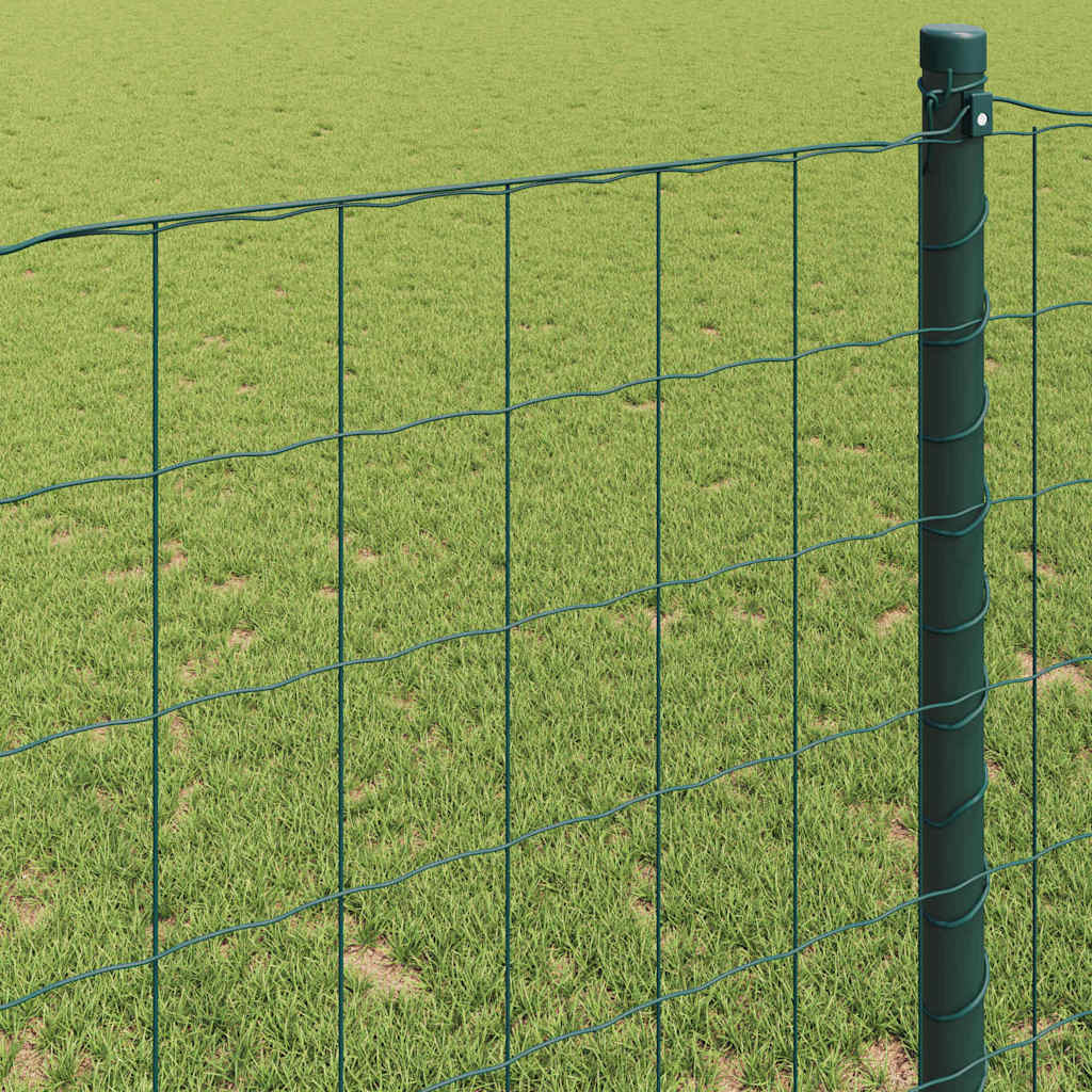 Euro žogs Zaļš 0,4 x 50 m PVC pārklāts dzelzs