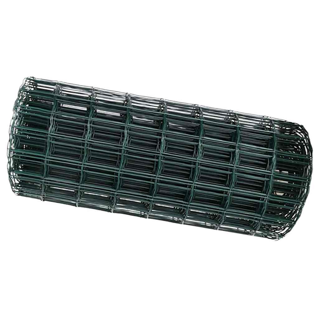 Euro žogs Zaļš 0,4 x 50 m PVC pārklāts dzelzs