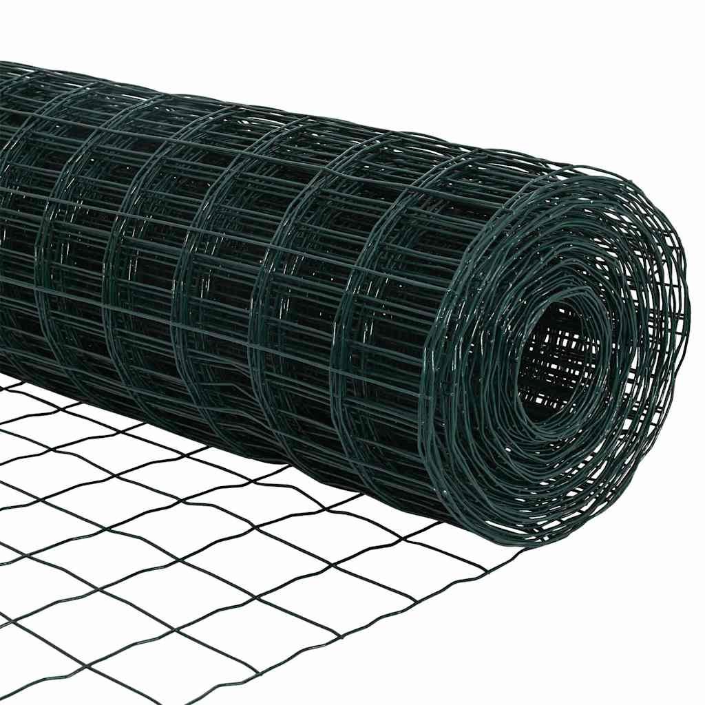 Euro tvora Žalia 0.6 x 25 m PVC padengta geležis