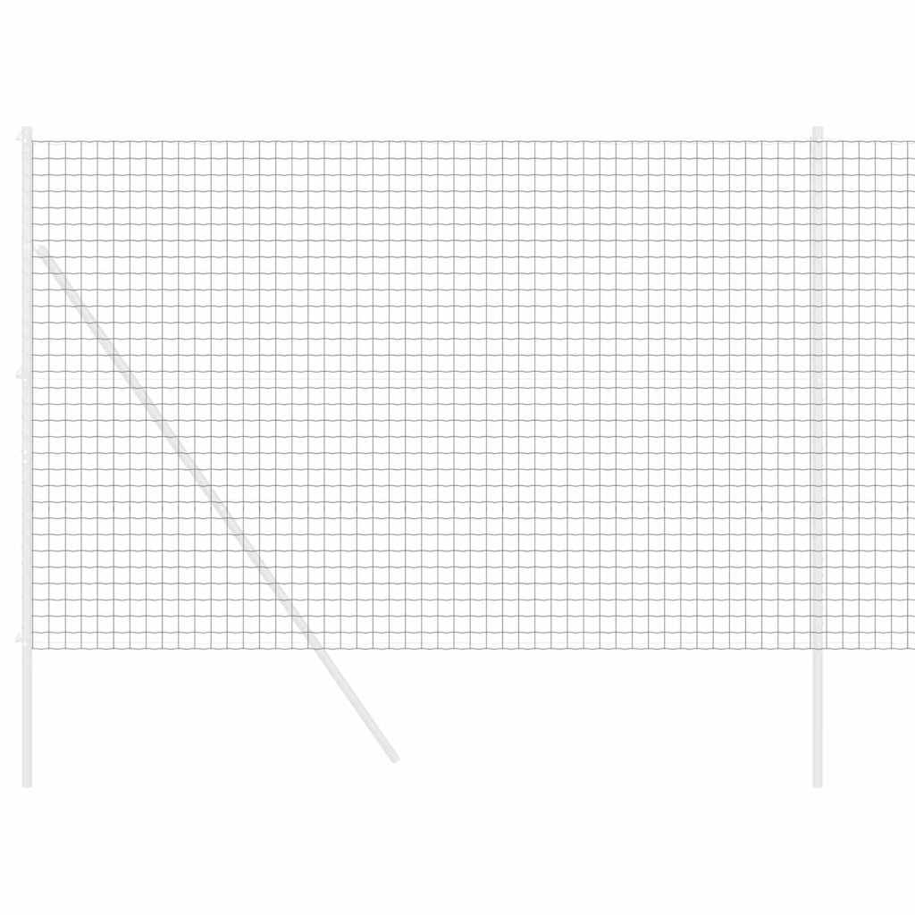 Euro fence Grey 1.5 x 10 m PVC coated iron