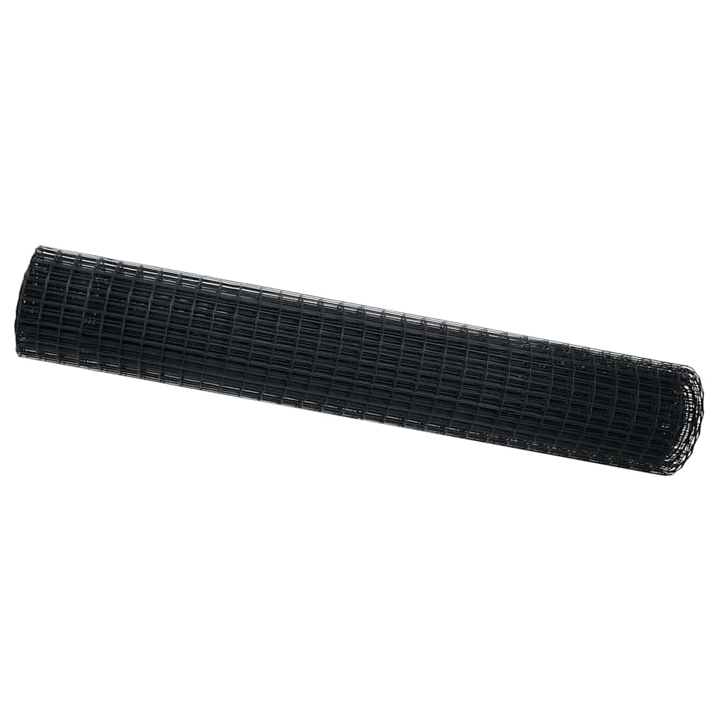 Euro žogs Pelēks 1.5 x 10 m ar PVC pārklājumu dzelzs