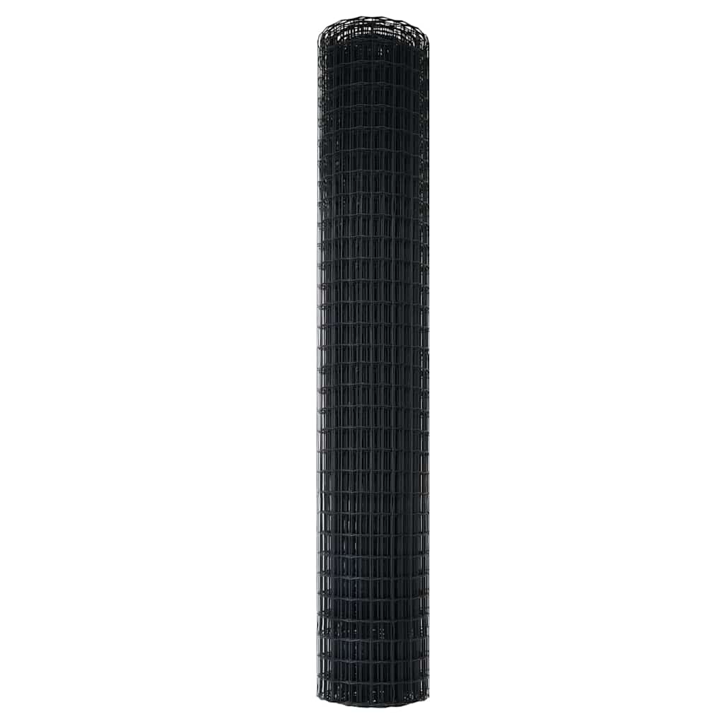 Euro žogs Pelēks 1.5 x 10 m ar PVC pārklājumu dzelzs