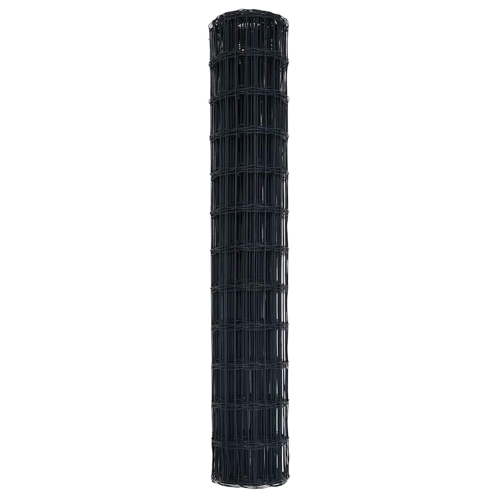 Euro Fence Grey 1.2 x 10 m PVC Coated Iron