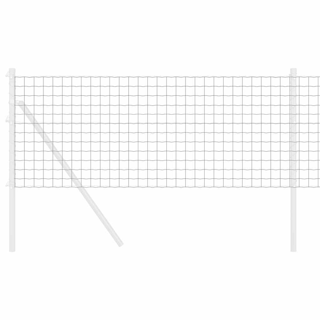 Euro fence Grey 0.6 x 25 m PVC coated iron