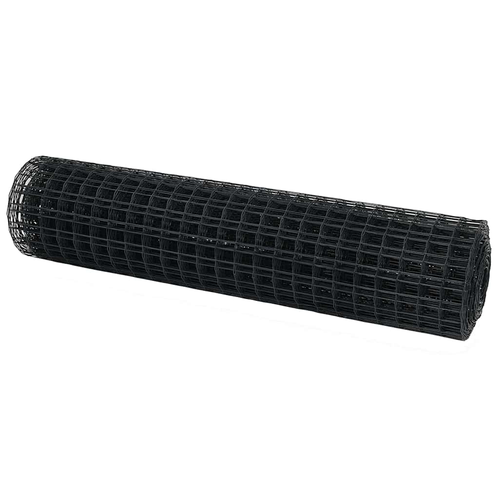 Euro tvora Pilka 1.2 x 25 m PVC padengta geležis