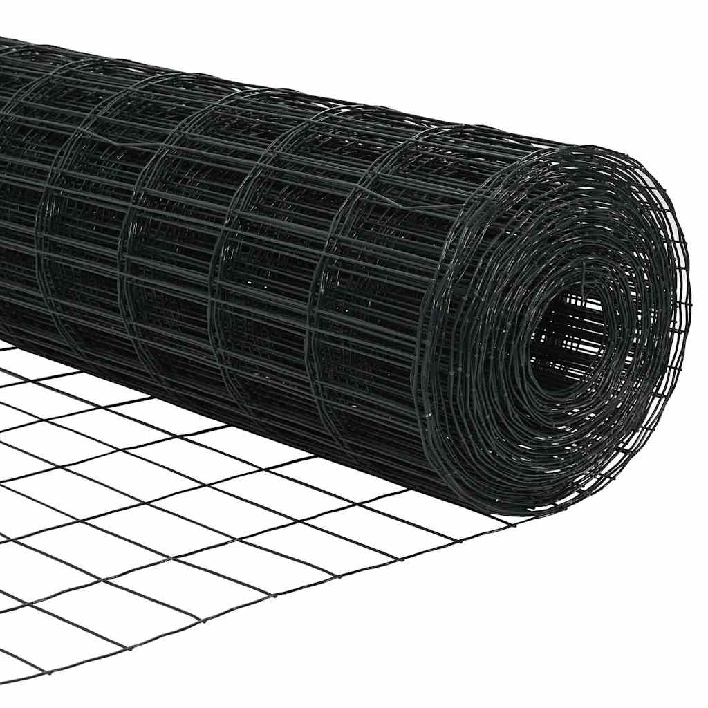 Euro Fence Grey 0.8 x 25 m PVC Coated Iron