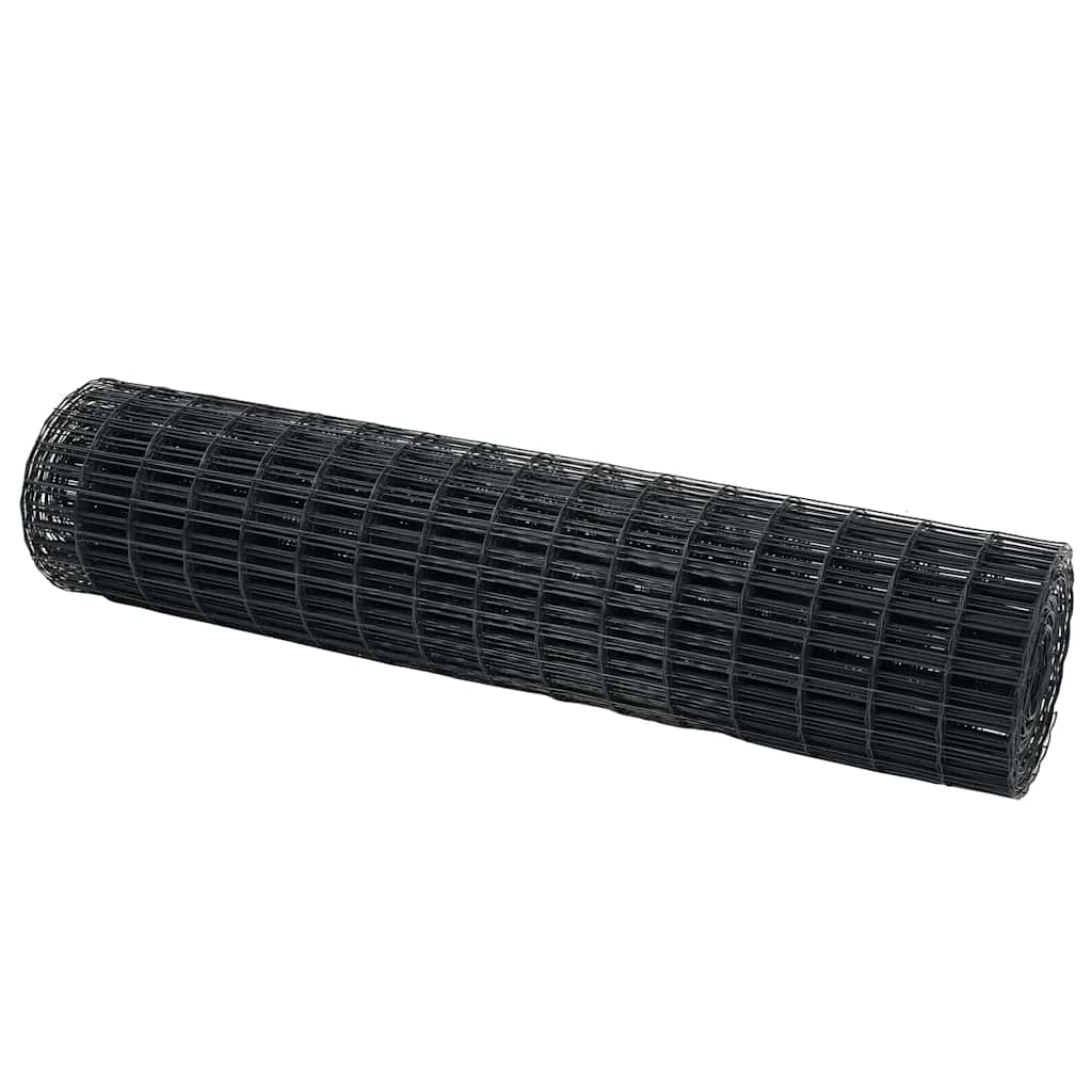Euro Fence Grey 1 x 25 m PVC Coated Iron
