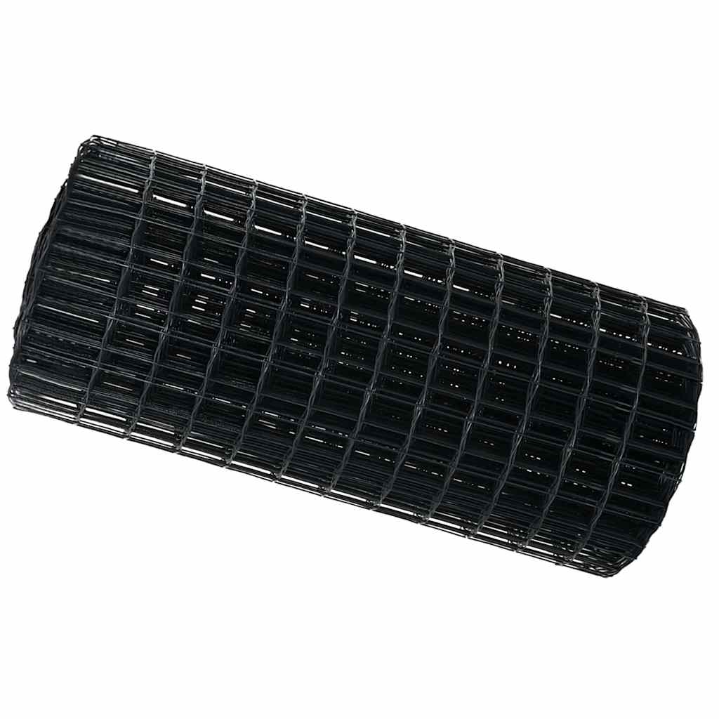 Eiro žogs Pelēks 0,6 x 50 m ar PVC pārklājumu, dzelzs