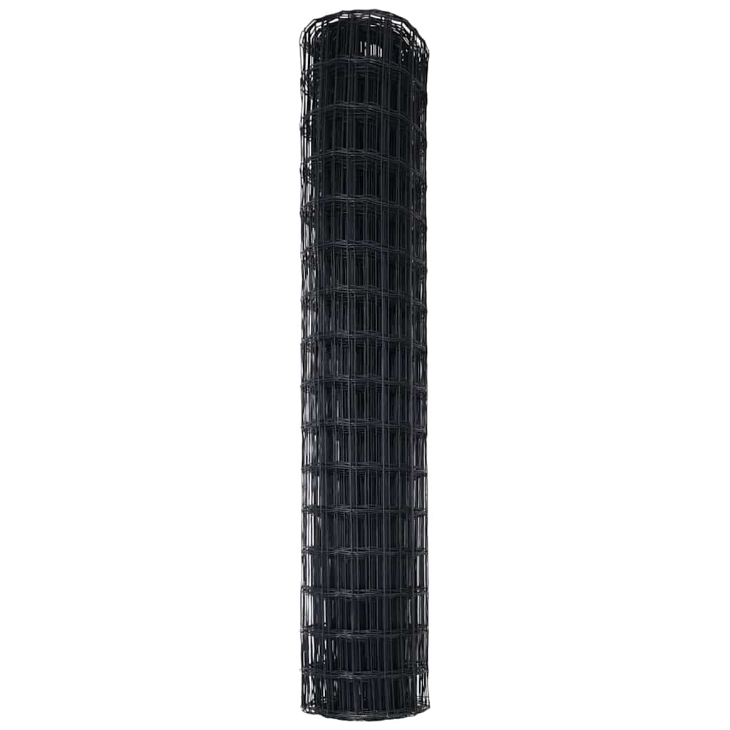 Euro Fence Grey 1.4 x 10 m PVC Coated Iron