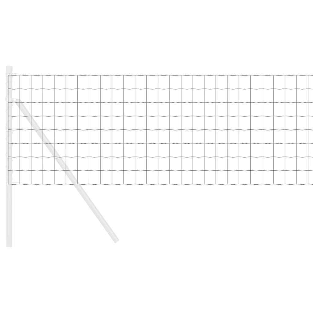 Euro tvora Pilka 0.4 x 25 m PVC padengta geležis