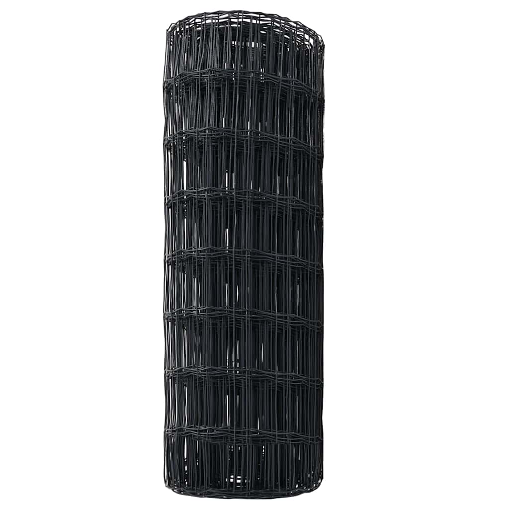 Euro tvora Pilka 0.6 x 50 m PVC padengta geležis